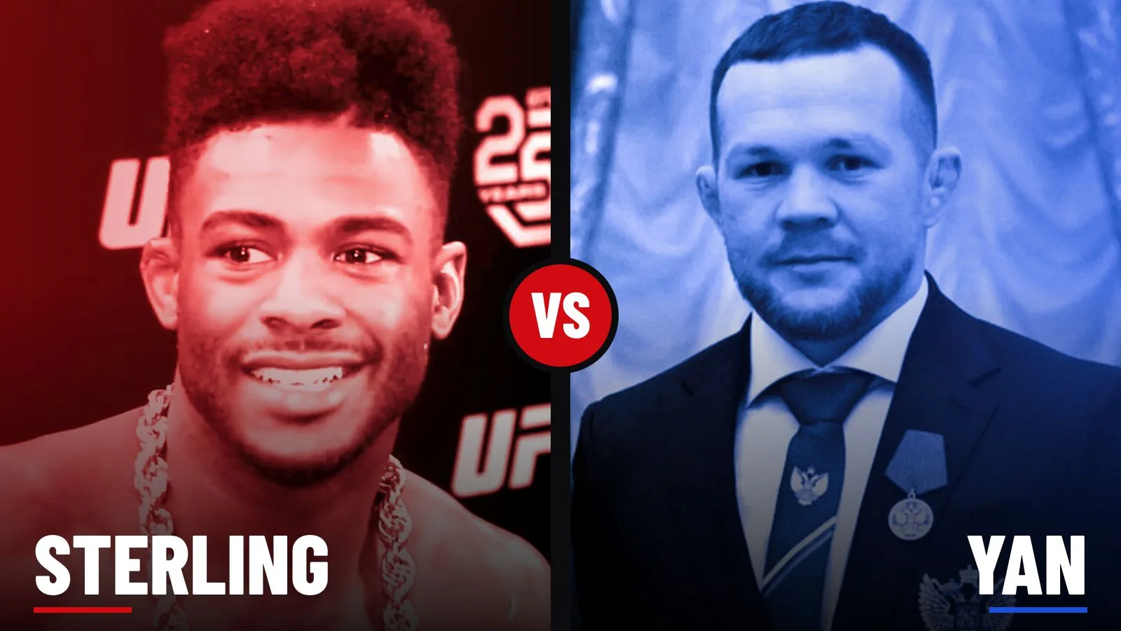 Aljamain Sterling and Petr Yan