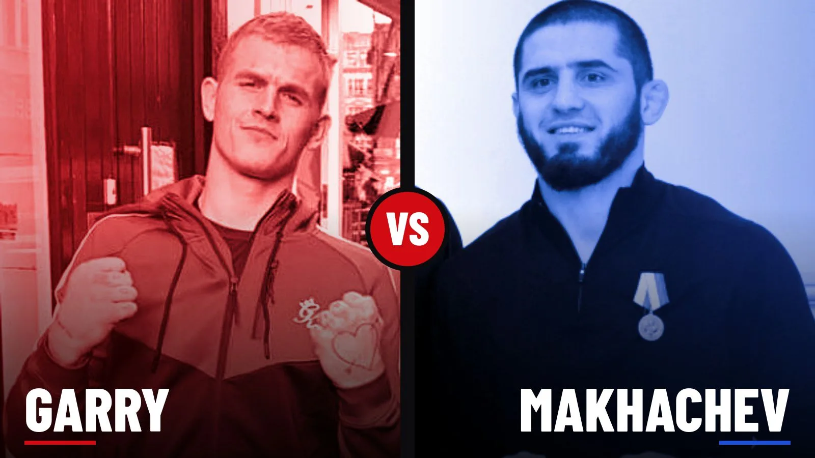 Ian Machado Garry and Islam Makhachev
