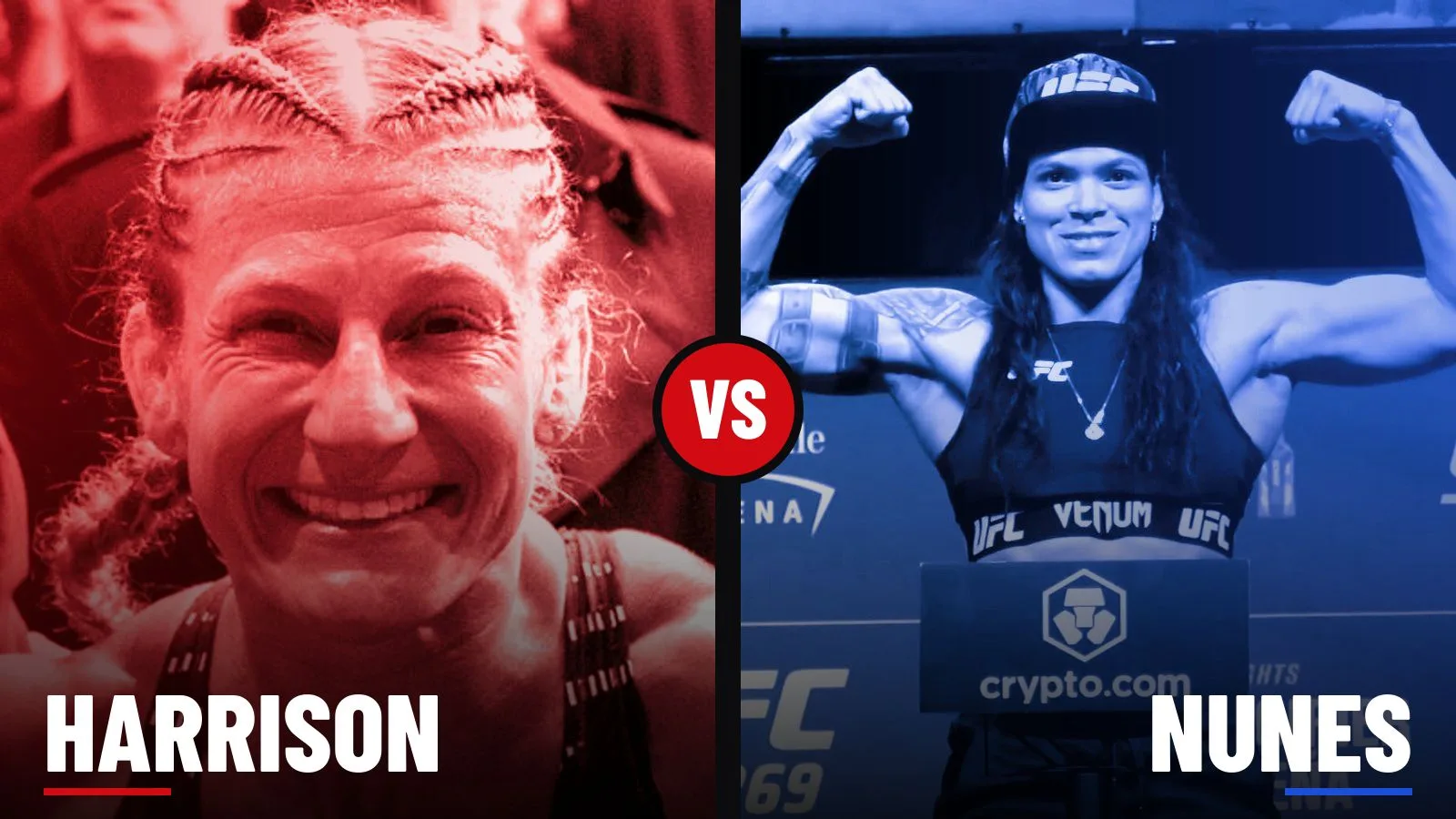 Kayla Harrison and Amanda Nunes
