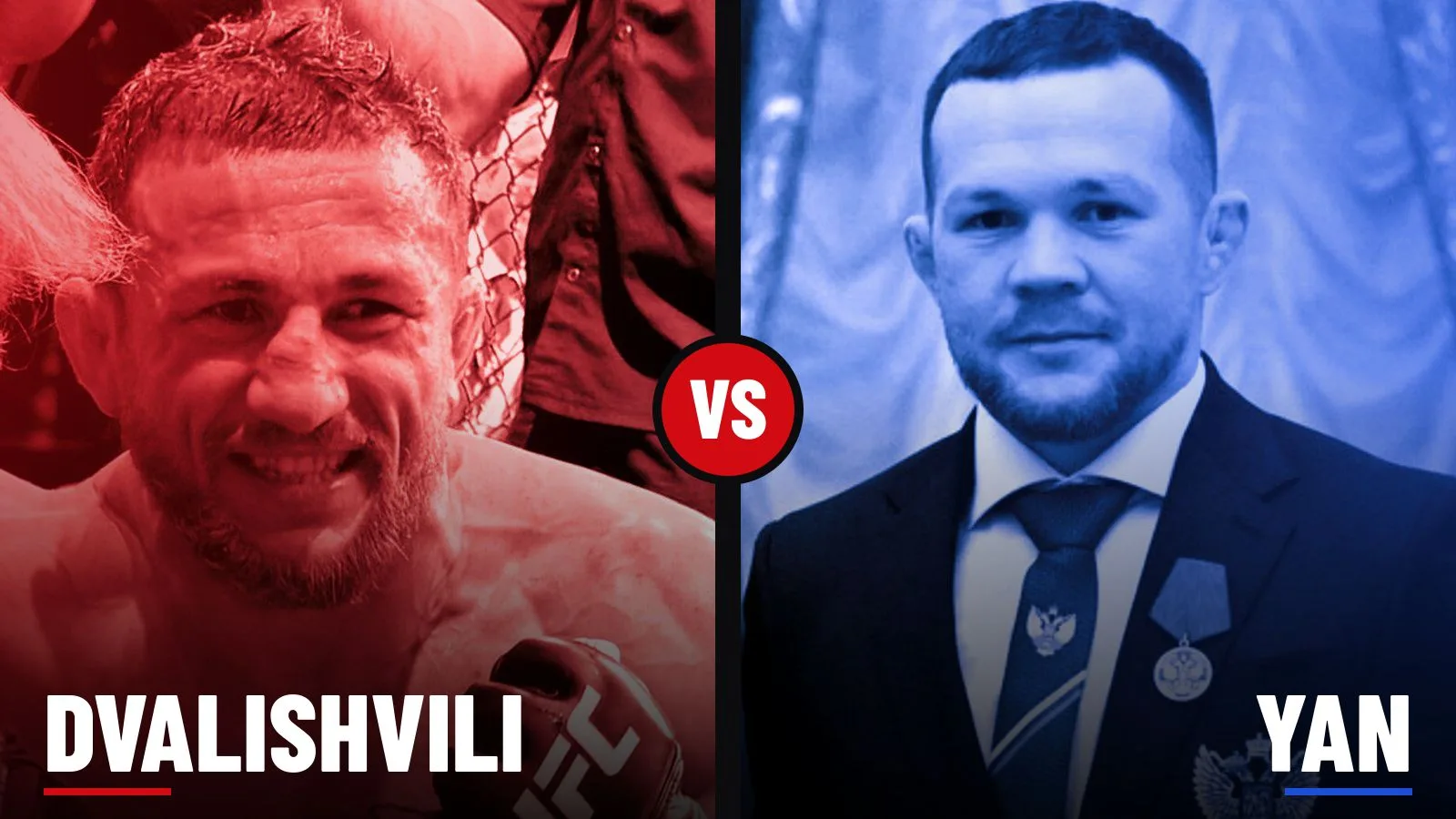 Merab Dvalishvili and Petr Yan