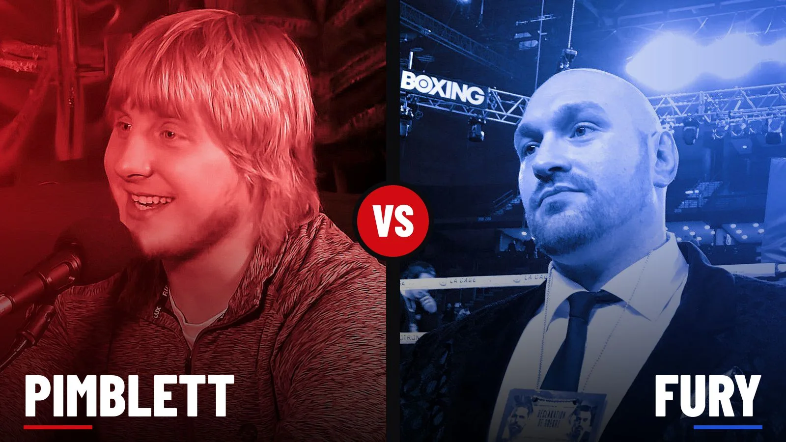 Paddy Pimblett and Tyson Fury