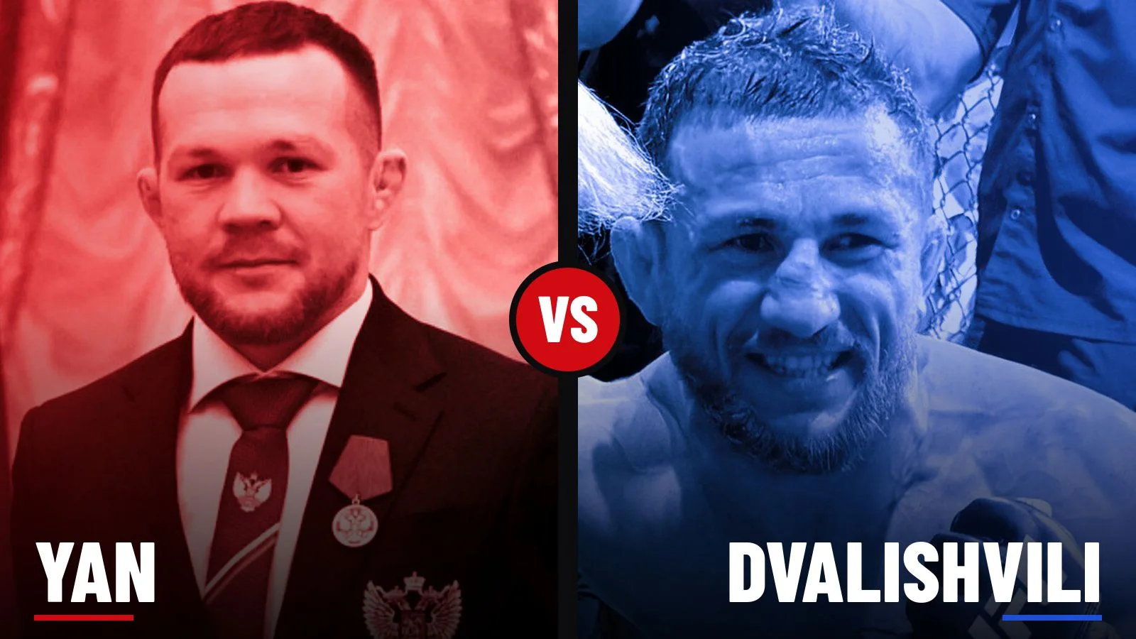 Petr Yan and Merab Dvalishvili