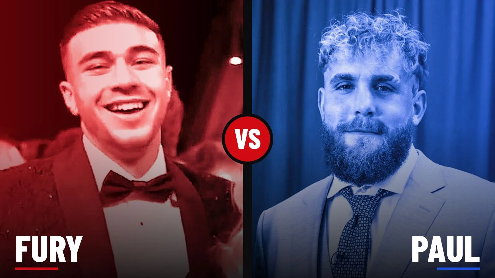 Tommy Fury and Jake Paul
