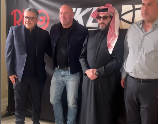 dana white and arabs