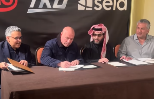 dana white signs deal