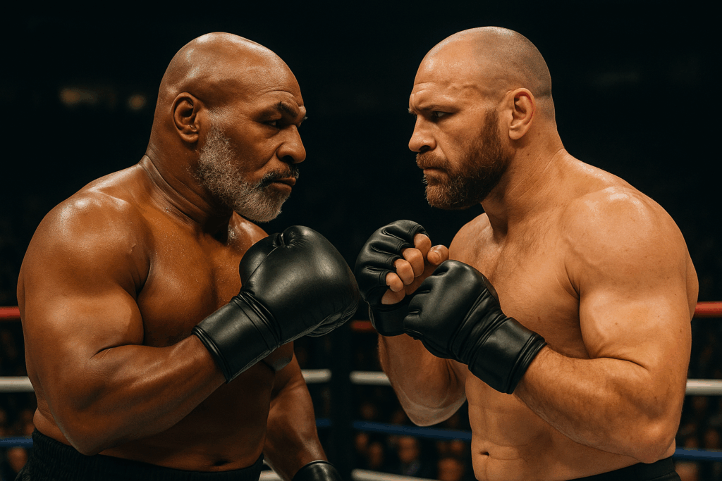 Mike Tyson Receives Official Offer for Comeback Fight Against MMA Legend Following Jake Paul Fiasco mike tyson mma match